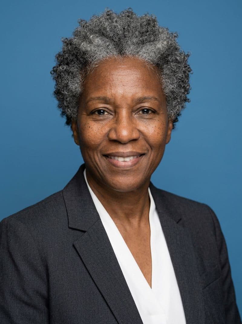 AI executive headshot look option
