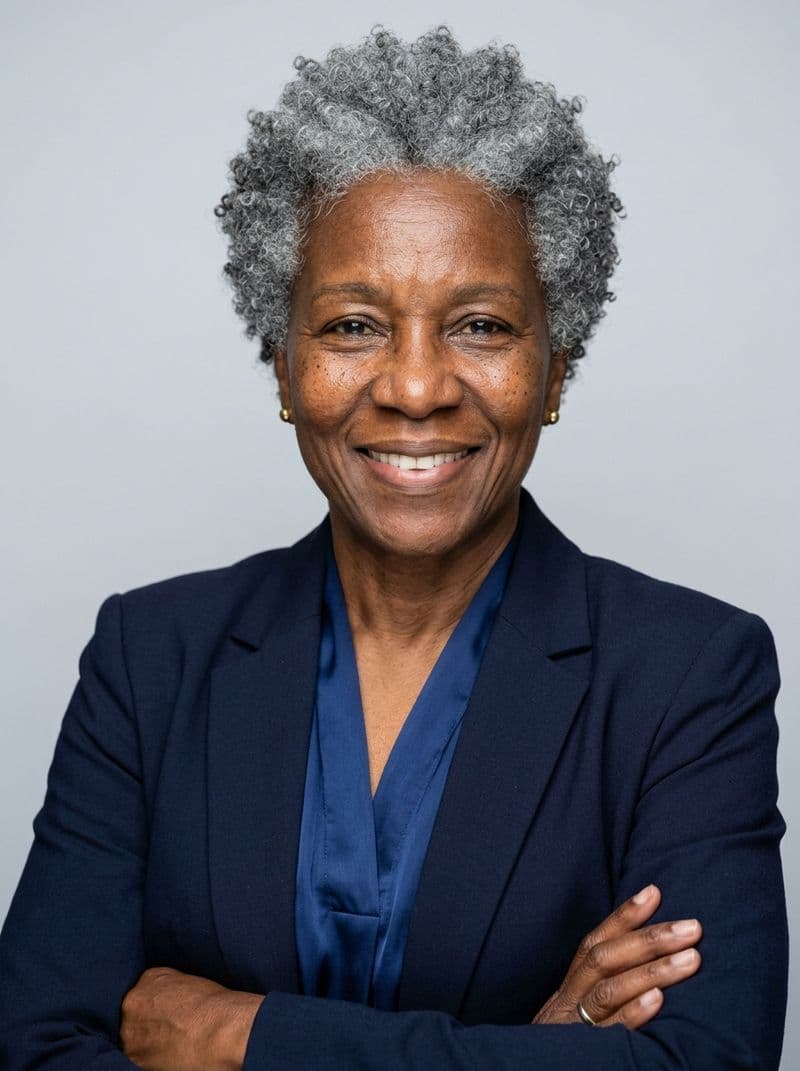 AI executive headshot look option