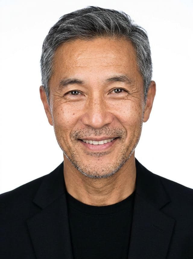 AI generated example for ERAS residency headshots, ready before your deadline