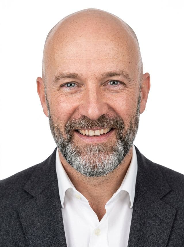AI generated example for ERAS residency headshots, ready before your deadline