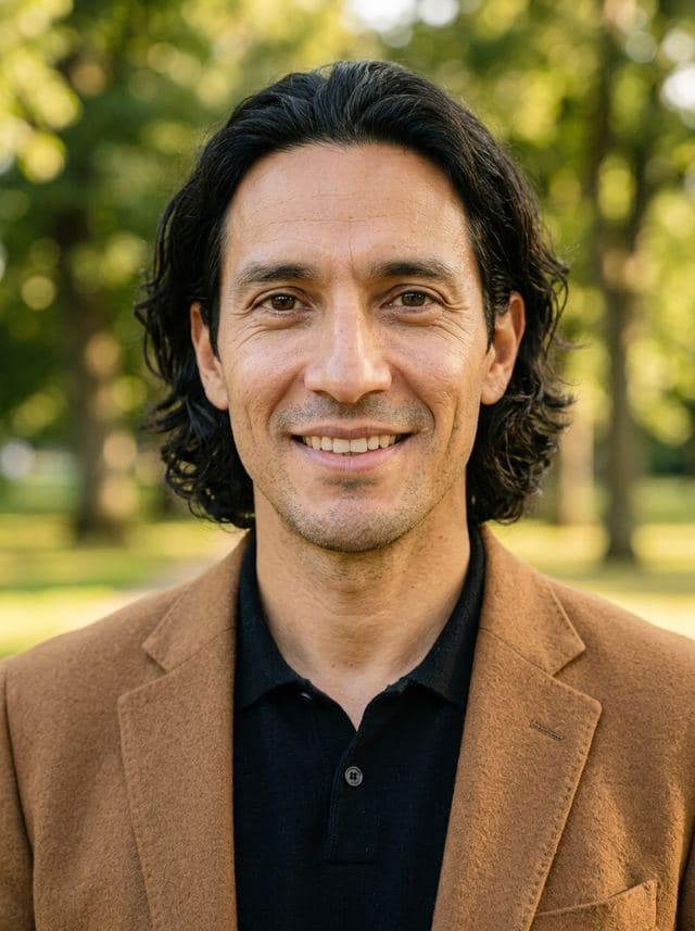 AI generated headshot example