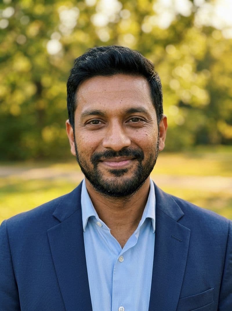 AI LinkedIn headshot example