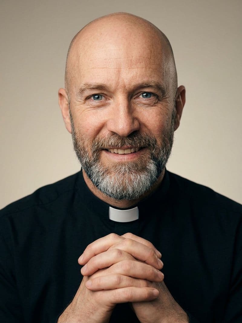 AI generated example for Pastor headshots for your church and community