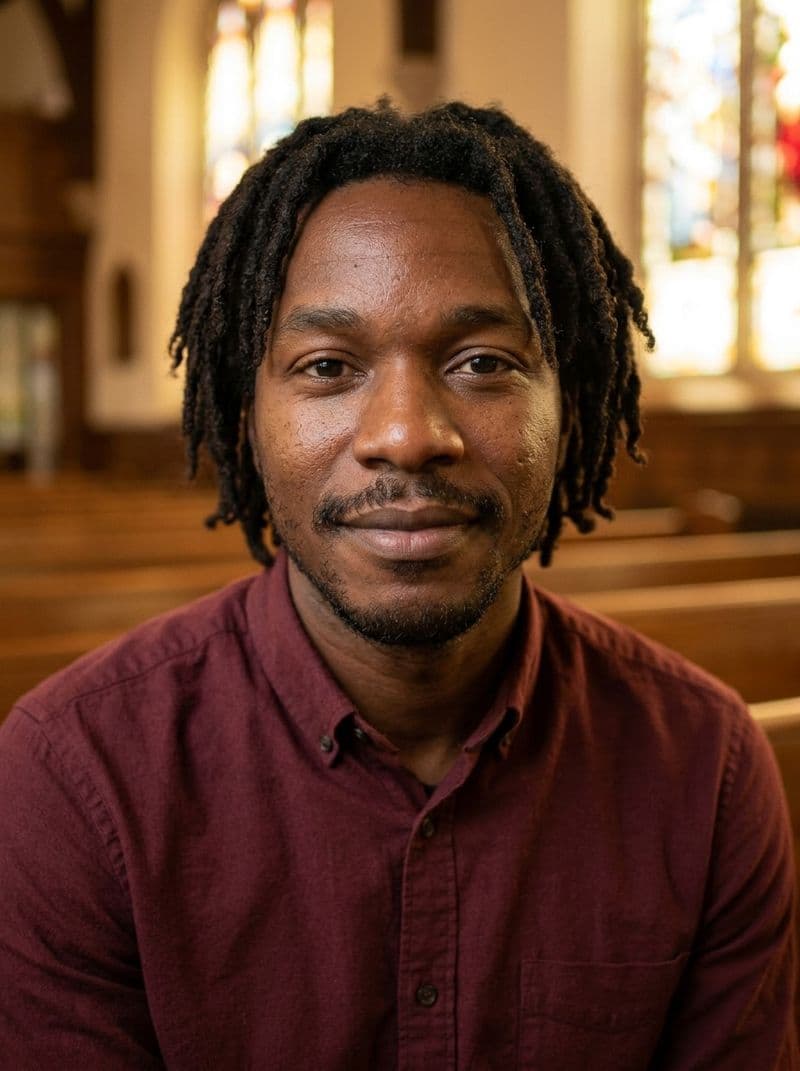 AI generated example for Pastor headshots for your church and community