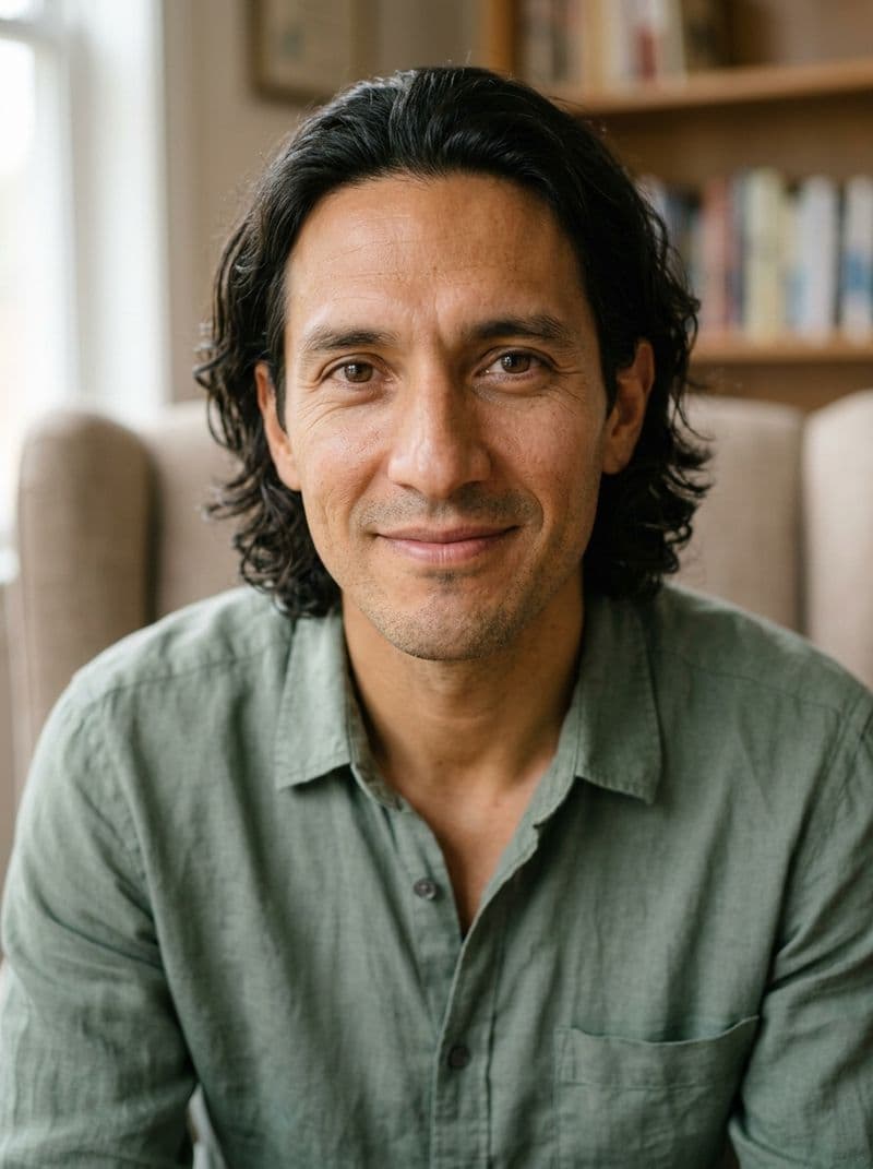 AI generated example for Therapist headshots that put clients at ease