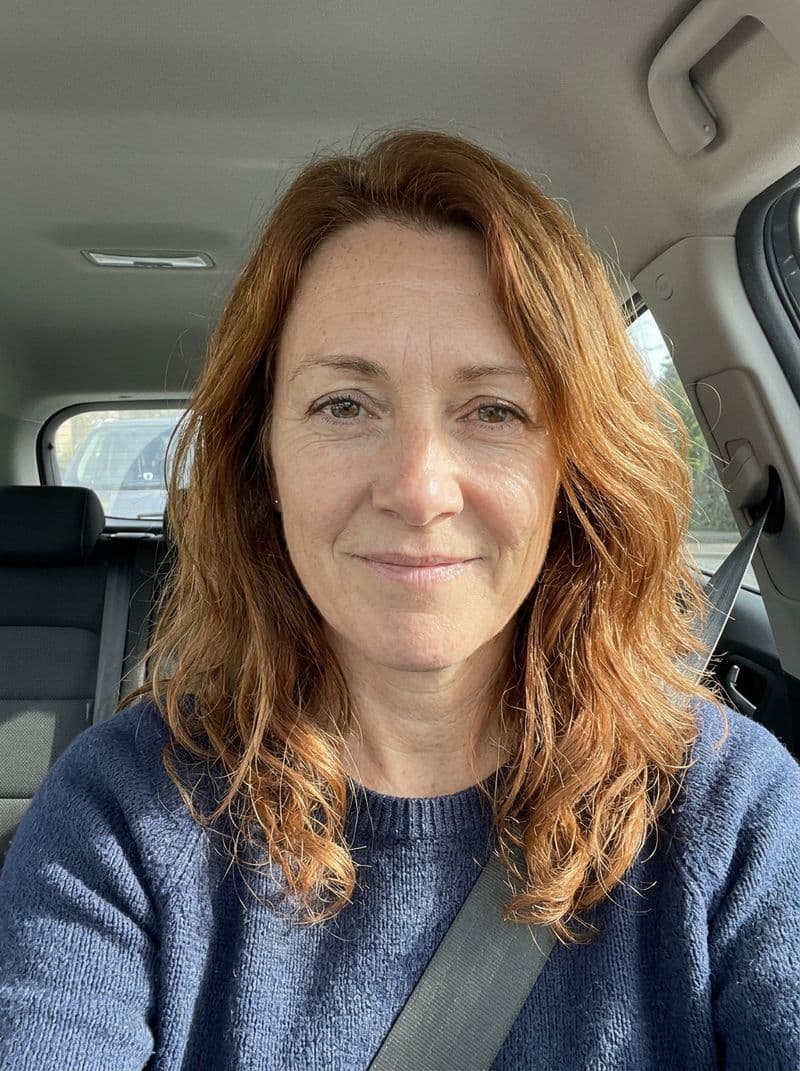 Example selfie upload for AI realtor headshot