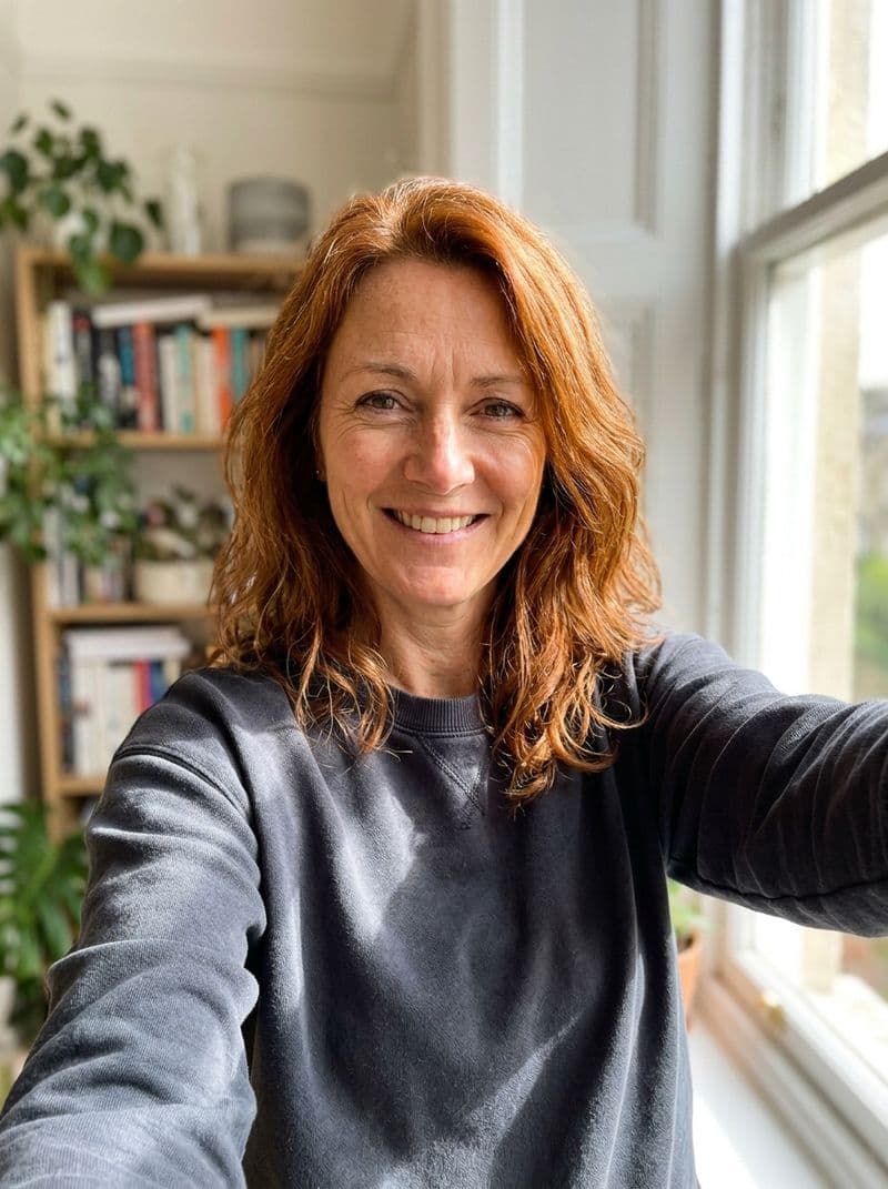 Example selfie upload for AI realtor headshot