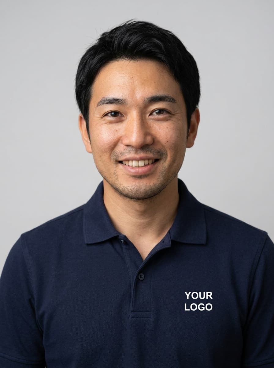 AI generated team headshot example