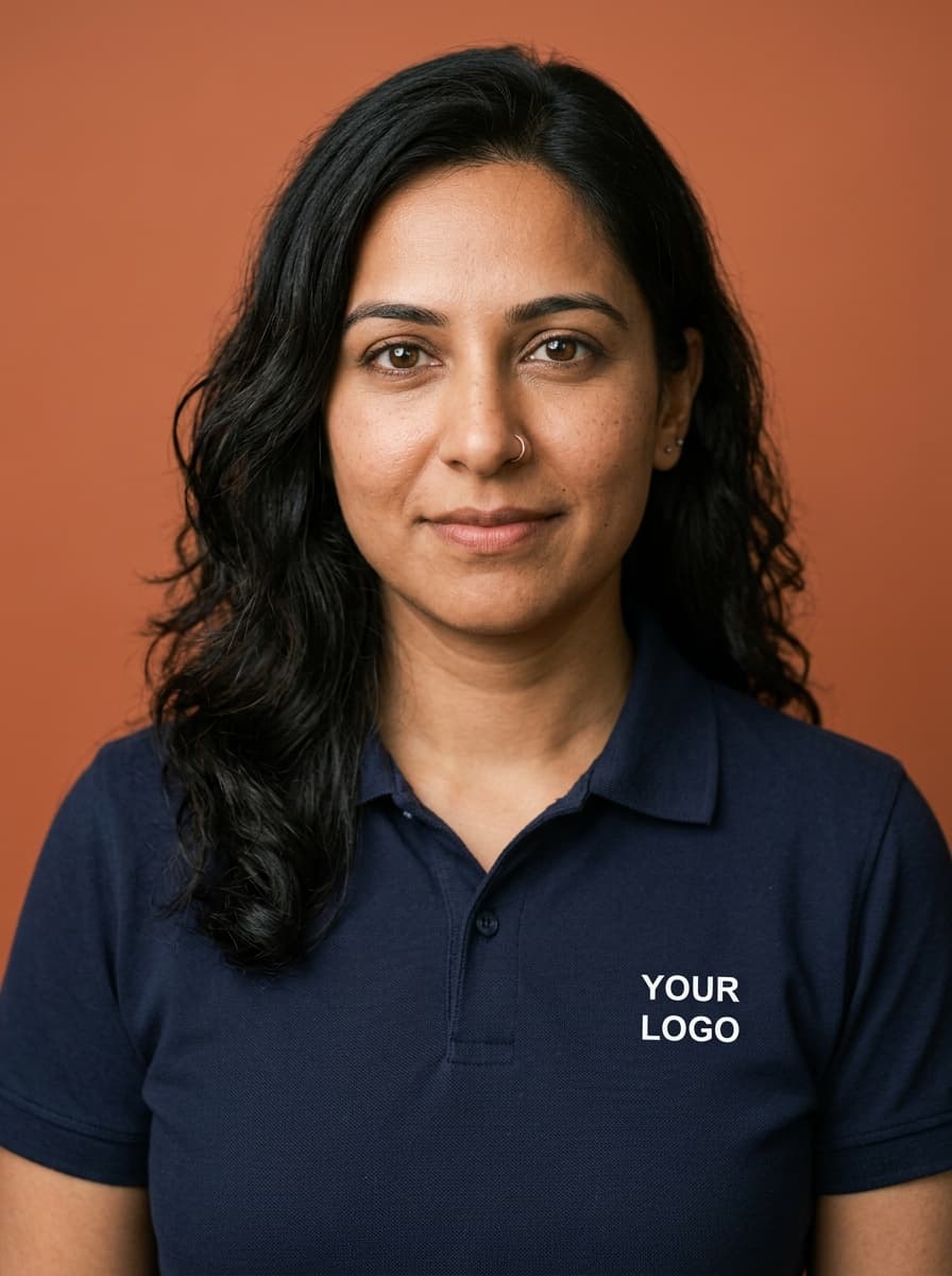 AI generated team headshot example
