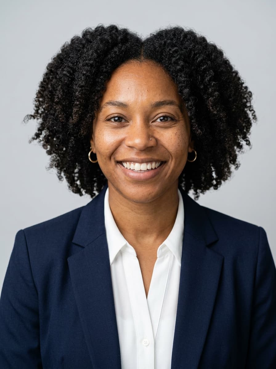 AI generated team headshot example