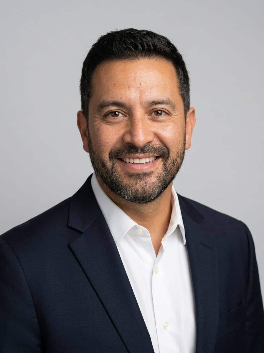 AI generated team headshot example