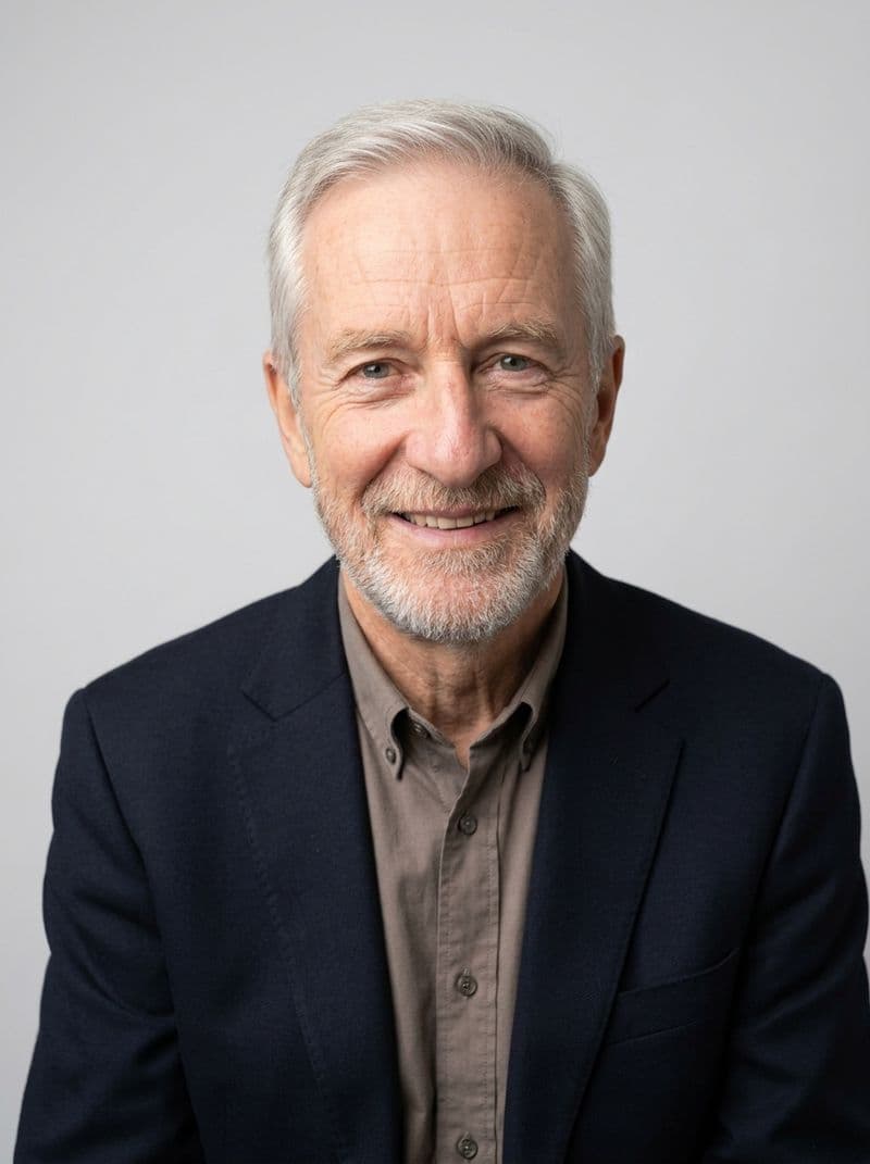 AI pastor headshot look option