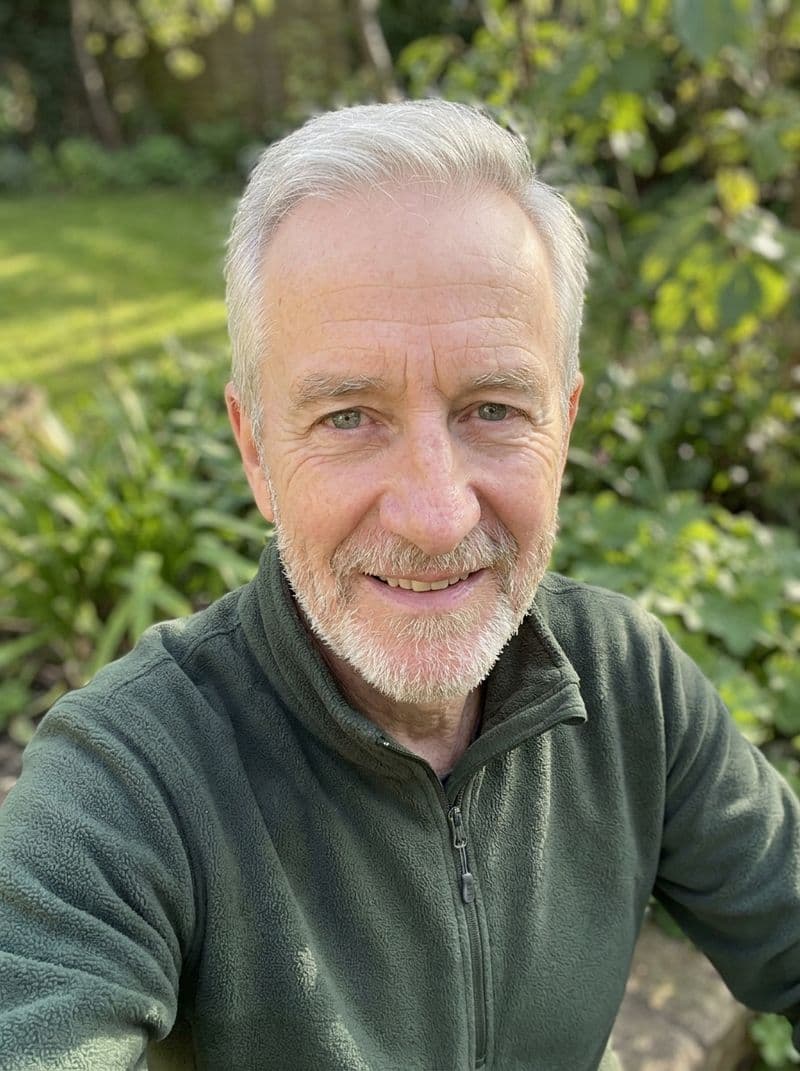 Example selfie upload for AI pastor headshot